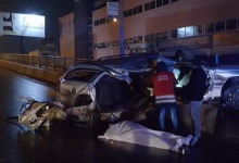 У Луцьку таксі «на бляхах» врізалося у відбійник – двоє пасажирів загинули
