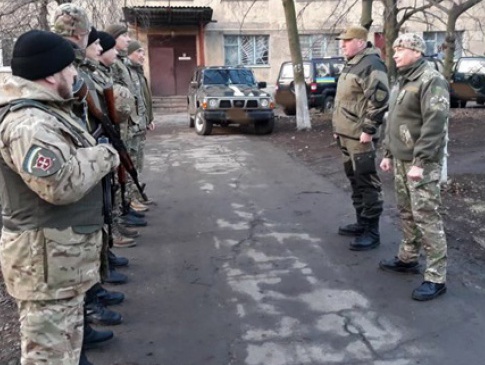 Керівництво Волинської поліції провідало бійців «Світязя» в АТО