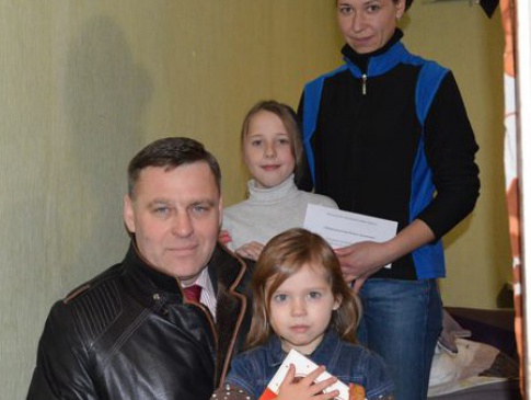 Начальник волинської поліції відвідав дітей загиблих бійців «Світязя»