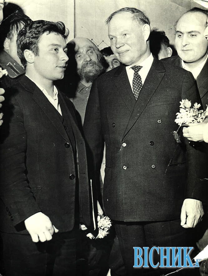 Зліва направо: Микола ГЕРЕС і Михайло СТЕЛЬМАХ
