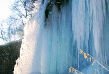 Замерз найвищий водоспад Європи