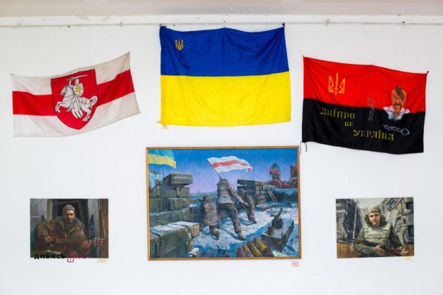 Картини, написані у зоні АТО, можна побачити у Львові