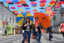 У Житомирі з'явилася “парасолькова” вулиця