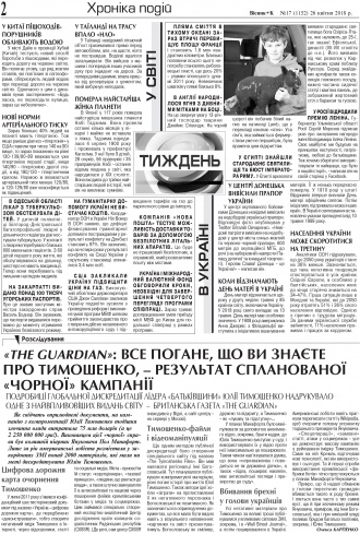 Сторінка № 2 | Газета «ВІСНИК+К» № 17 (1152)