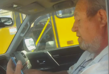 Водій-порушник з позашляховика вирішив відбитися від патрульних кулаками (відео)