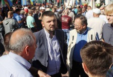 Нововолинські шахтарі мітингують у Києві