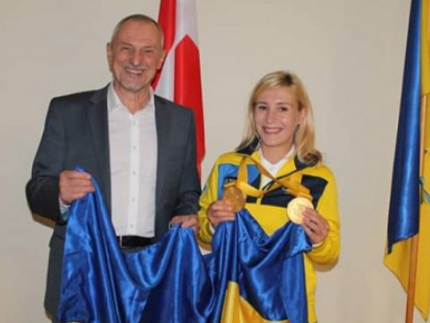 Майя Москвич привезла на Волинь з  «Ігор Нескорених 2018» дві золоті медалі