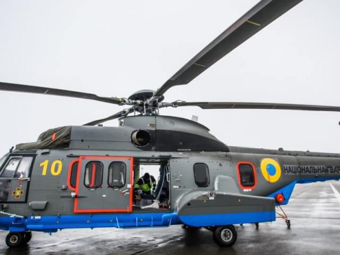 Українські рятувальники і гвардійці отримали  перші гвинтокрилі