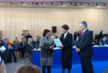Волинянка отримала іменну подяку за інклюзивну освіту
