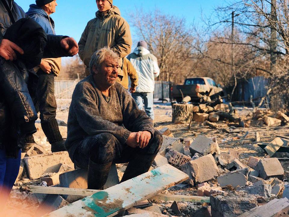Росіяни застосували високоточний снаряд по житловому будинку на Донбасі