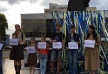 У Луцьку пройшла акція «Мова об'єднує»