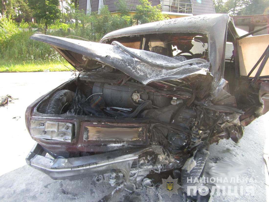 На трасі «Київ-Ковель-Ягодин» вибухнуло авто: четверо людей у реанімації