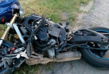 На Волині мотоцикл зіткнувся з авто: двоє постраждалих