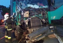 На Львівщині зіткнулись дві вантажівки: 12-річну дитину 