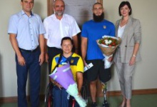 У Волинській облраді нагородили спортсменів-паралімпійців, які стали чемпіонами світу