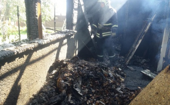 Волинянин згорів під час пожежі у власному будинку