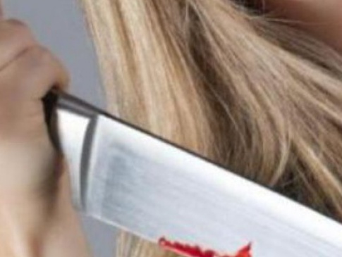 На Запоріжжі жінка порізала ножем своїх дітей та намагалася накласти на себе руки