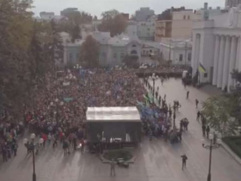У Києві – масовий протест вчителів