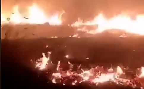 Внаслідок обстрілу бойовиків на Донеччині згоріли шість будинків