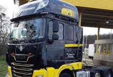 На «Ягодині» затримали новеньку вантажівку, вкрадену у Нідерландах