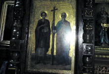 Ікону для церкви на Рівненщині писали монахи з Афону