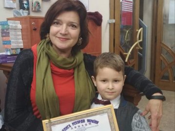 7-річний лучанин побив «книжковий» рекорд України
