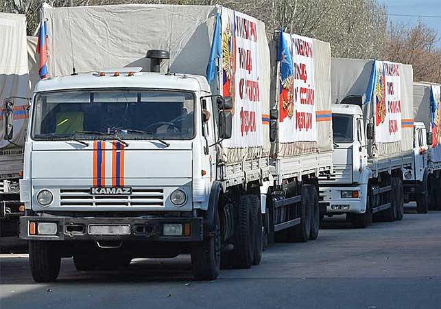 З Росії на окупований Донбас в’їхали 17 вантажівок