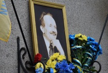 Лучани вшанували пам’ять В'ячеслава Чорновола