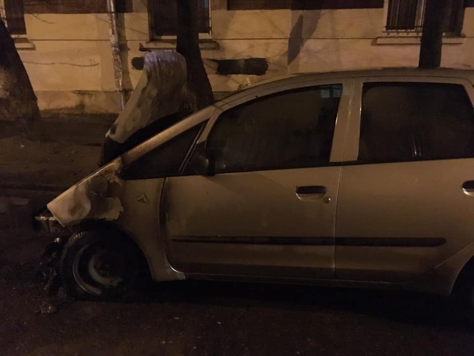 У Львові спалили авто журналістки