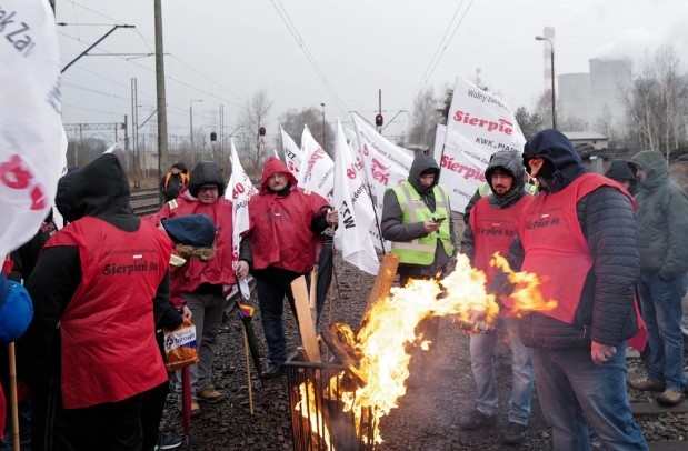 У Польщі гірники заблокували російське вугілля