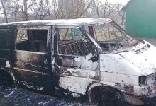 На Волині священнику ПЦУ спалили авто