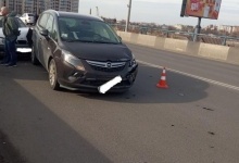 У Луцьку на мості – аварія за участі чотирьох авто