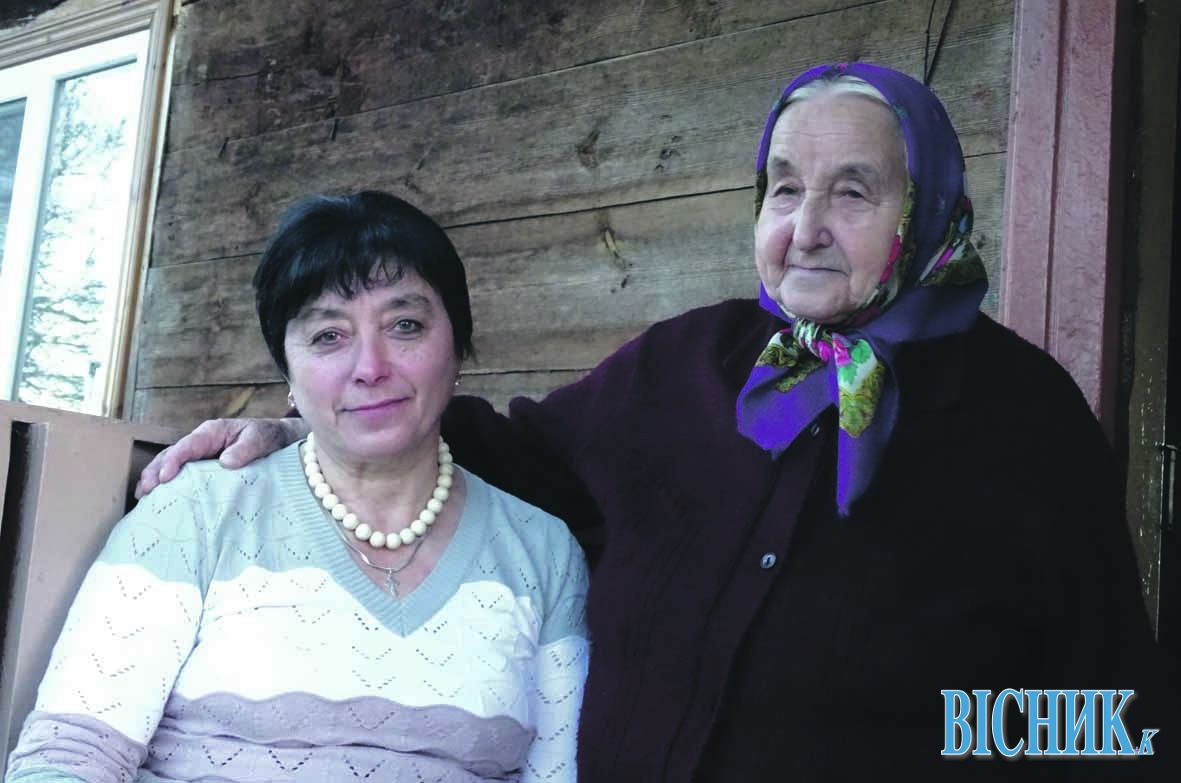 Марія НОВІКОВА з мамою Ганною Корнилівною