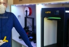 Студія 3D у Луцьку друкує клапани до апаратів штучної вентиляції легень