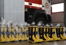 Волинським пожежникам закупили спорядження на понад 300 тисяч
