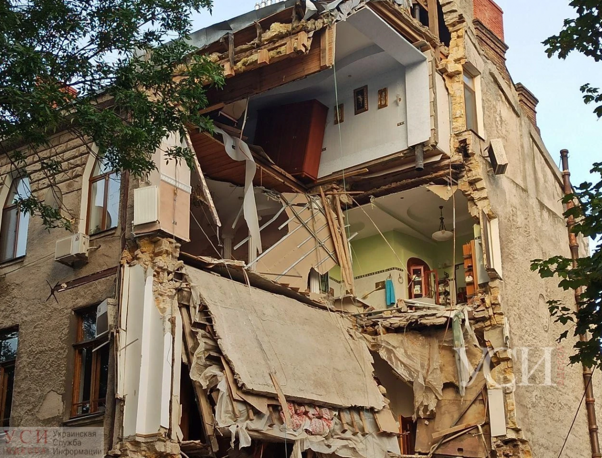 В Одесі обвалився житловий будинок