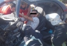 У лобовій аварії на Запоріжжі постраждали 4 дітей