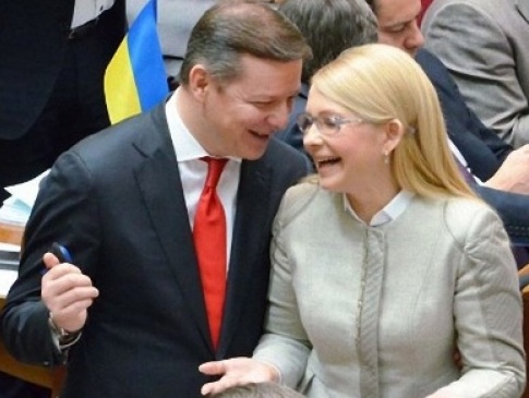 Колишні затяті вороги Тимошенко і Ляшко пропіарили одне одного