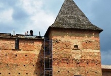 У Луцьку відновили стіни вежі Чарторийських