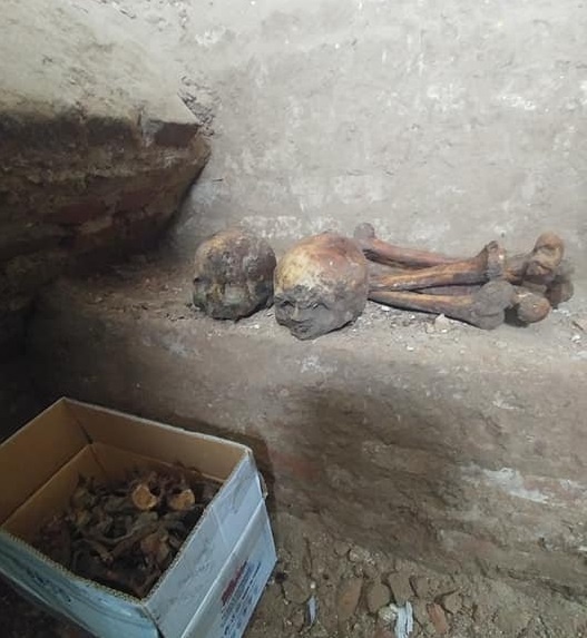 Під підлогою церкви знайшли черепи жінок і дітей