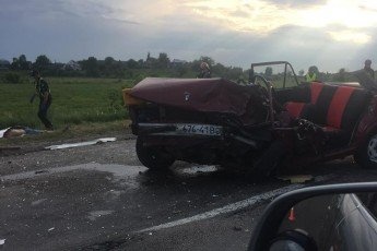 У ДТП на Рівненщині розбилося авто на волинських номерах