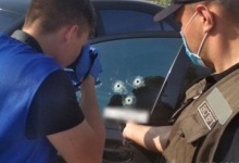 На Полтавщині розстріляли автомобіль із кримінальним авторитетом