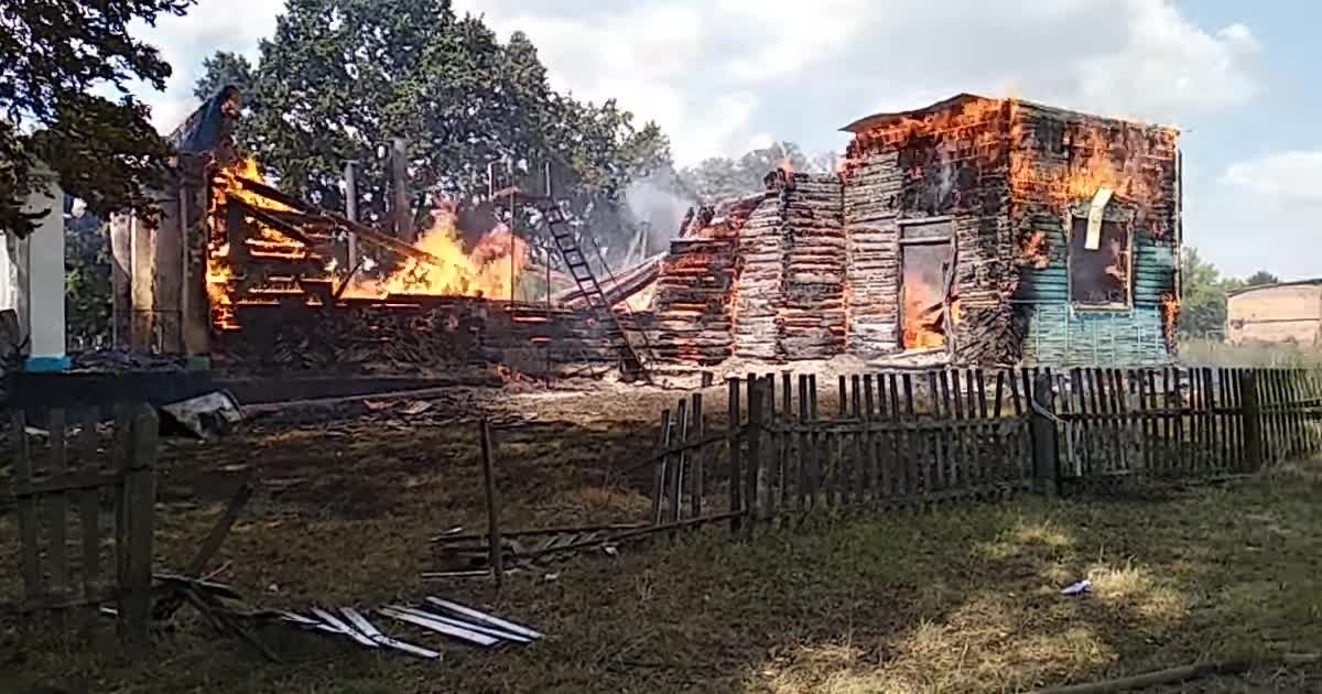 У селі на Житомирщині вщент згоріла церква