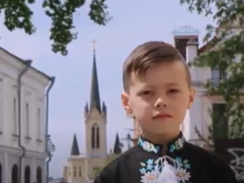 6-річний блогер з Луцька записав відео до Дня Незалежності