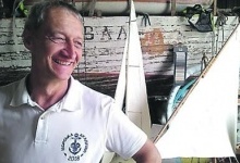 На Львівщині майстер-самоук створив розкішну океанську яхту