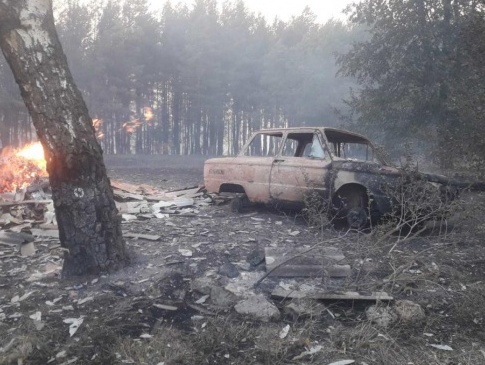На Донбасі розшукують двох бійців, які зникли під час гасіння пожежі