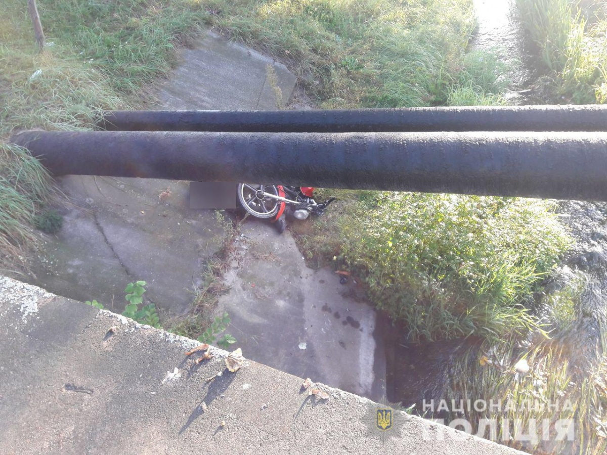 На Рівненщині в аварії загинув 25-річний мотоцикліст