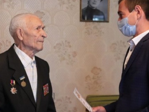 Ветеран з Волині відзначив 95-річний ювілей