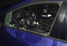 Лучани затримали зловмисника, який розбив вікно автівки