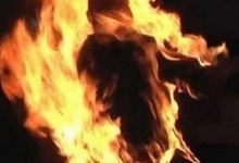 У центрі Києва чоловік спалив себе живцем